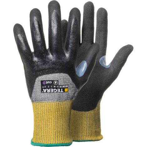 Guantes de protección Tegera 8808 corte nitrilo 6 pares (1/3)