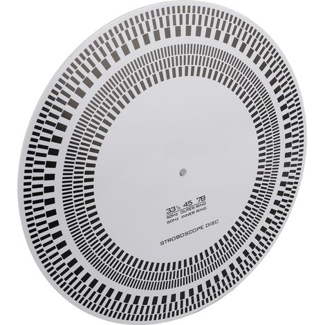 Disque de calibration pour platine vinyle, diamètre 297 mm, épaisseur 3 mm, réglable (1/5)