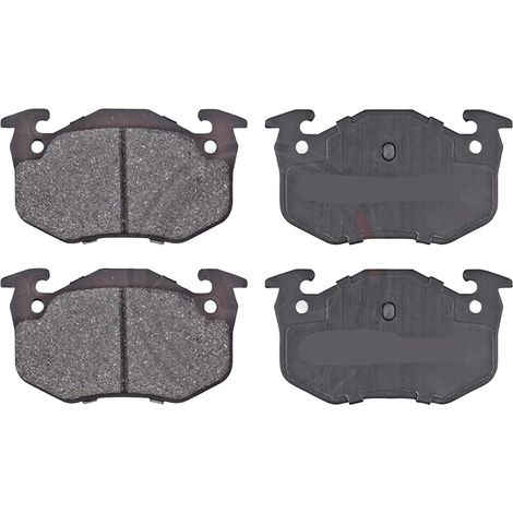 KIT PASTIGLIE FRENO POSTERIORI compatibile con PEUGEOT 206 CC (2D) / PASTIGLIE FRENANTI AUTO OEM P 61 032, / SOSTITUZIONE DIRETTA / BASSA POLVERE / SILENZIOSO