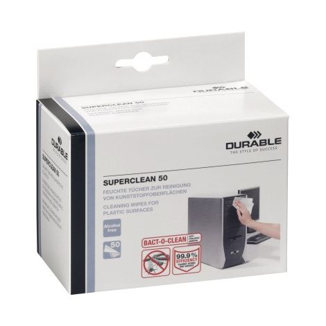 DURABLE SUPERCLEAN 50 Reiningungstücher 50 Stück (578802) (1/2)
