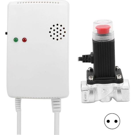 Erdgasleckmelder mit separater Wandmontage und Steuermagnetventil für mehr Sicherheit im Haus (1/5)