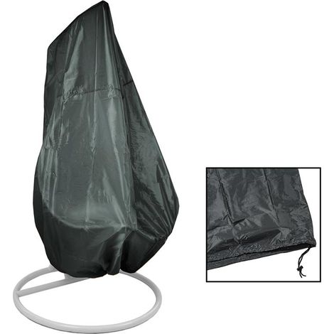 Housse de protection pour chaise suspendue 1 place en polyéthylène vert