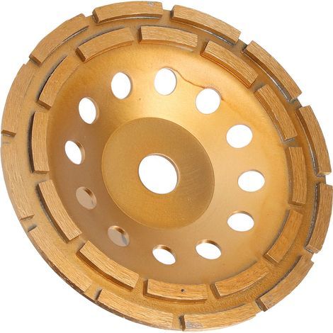Meule haute efficacité lame tranchante diamant Double rangée disque pour béton ciment granit marbre 230mm/9.1in (1/5)