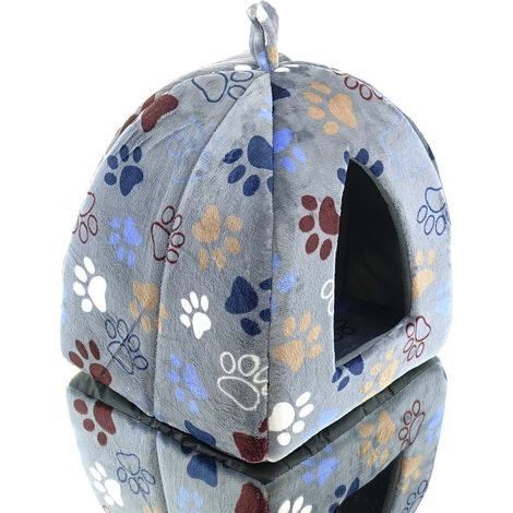 Nobby® Hunde- und Katzen-Höhle Classic LISSI Dunkelgrau 33 x 33 cm - Schaumstoff (1/5)