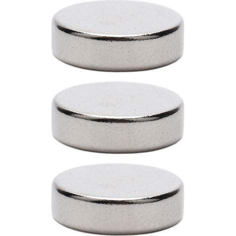 50 aimants ronds en néodyme, mini-aimants cylindriques multifonctionnels pour loisirs créatifs, 10 x 3 mm (1/5)