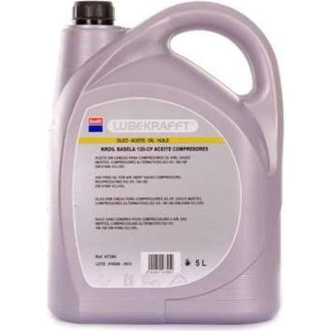 aceite compresor kroil basela 60cp 5l especial compresores, grupos y bombas