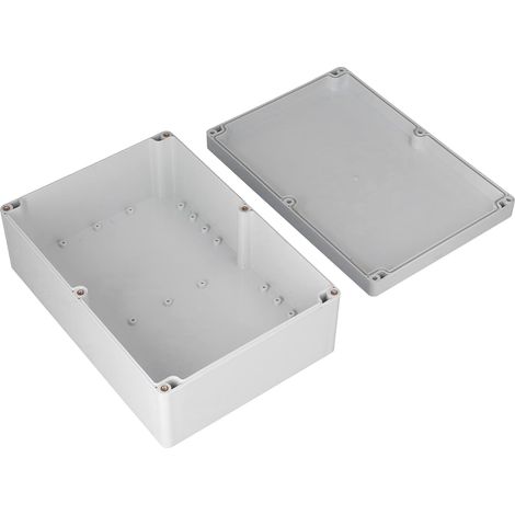 Boîte de jonction électrique en ABS étanche résistante à la corrosion boîtier projet 263 x 185 x 95 mm 263 x 185 x 95 mm Plastique (1/5)