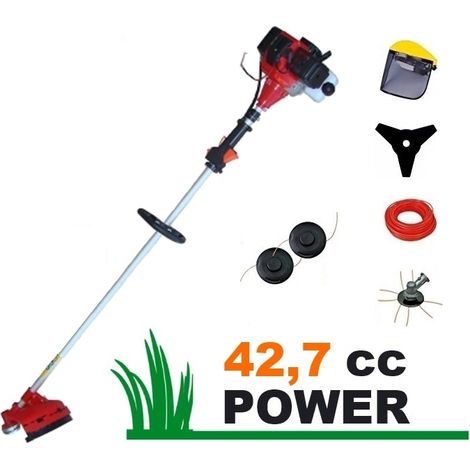 Decespugliatore/Tagliaerba/Rasaeraba/Tagliabordi a scoppio 42,7cc EXTRA multiaccessoriato