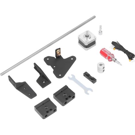 3D-Drucker-Upgrade-Kit: Zwei-Z-Achsen-Schrittmotor-Kit mit T8-Gewindespindellagerführung (1/5)