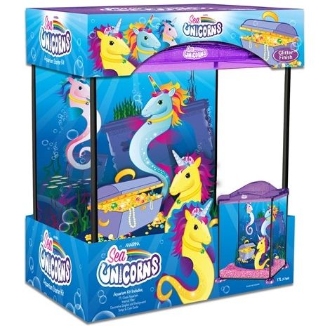 Marina Kit Unicorn Crystal Aquarium 17 L