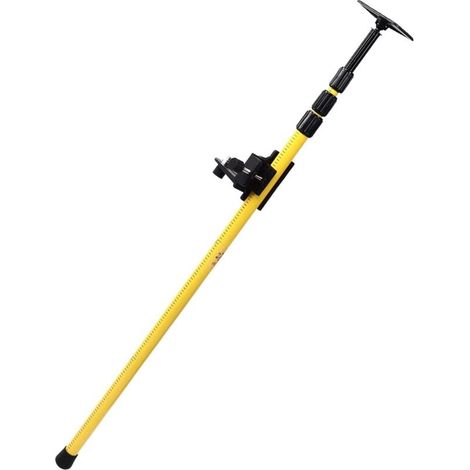 AIPERQ Tige Télescopique de Niveau Laser 2.8m Réglable Hauteur Perche Télescopique Extensible du Sol au Plafond (1/4)