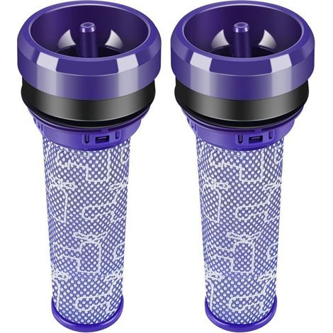 Pack de 2 filtres Dyson DC37 DC33C DC39 DC28C DC53 pré-filtre pré-moteur filtre aspirateur