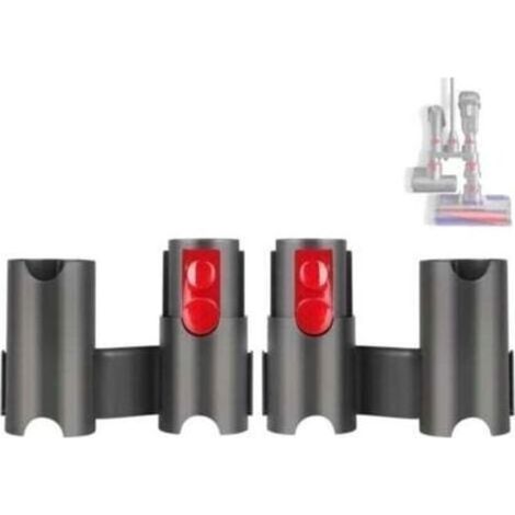 Lot de 2 supports de rangement pour aspirateurs Dyson V7 V8 V10 V11 V12 V15 Outsize sans fil pour aspirateur balai sans fil, station d'accueil-aspirateur dyson (1/4)