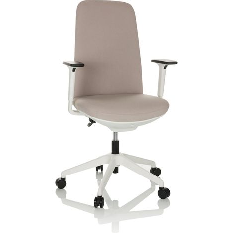 Bürostuhl / Drehstuhl NESTORA Stoff beige hjh OFFICE (1/5)