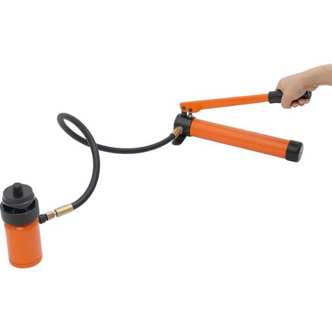 Jeu de poinçon hydraulique, design convivial, construction durable, Orange (1/2)