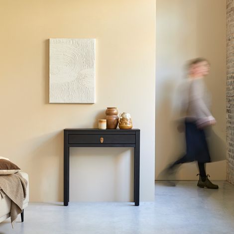 Console en pin massif 80 Zenaka Square (1/5)