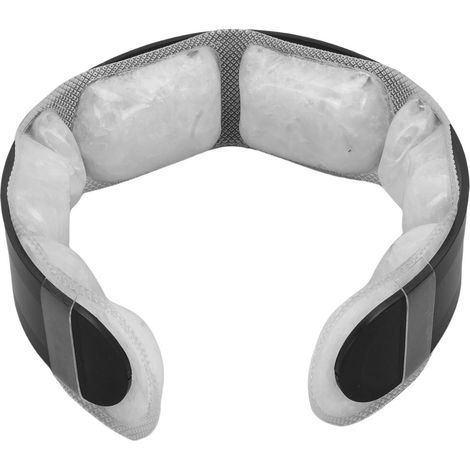 Tube rafraîchissant pour le cou en TPU et PCM, réutilisable et portable, avec anneau de refroidissement pour l'été, les fortes chaleurs et les activités de plein air (noir). (1/5)