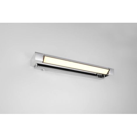 Applique miroir sdb chromée 50cm LED 9W CCT Fabrizio Trio (1/3)