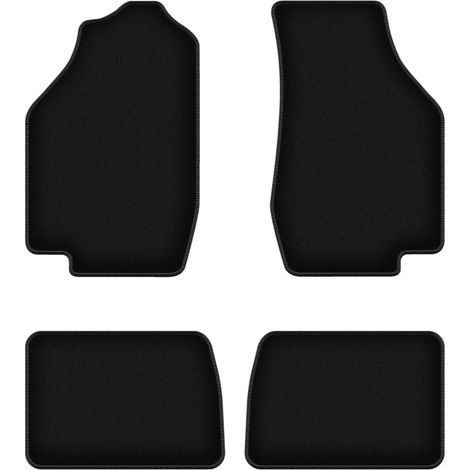 Tappetini BASIC in velluto nero per: Honda Civic III hatchback (1983-1987) (1/5)