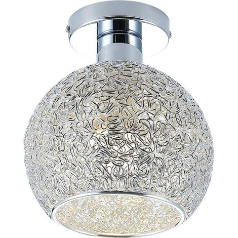 Mini ceiling in aluminum for wardrobe, hallway and living room (diameter ceiling : 15 cm) - RW (1/5)