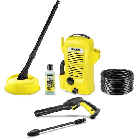 Karcher idropulitrice k 2 universal edition home, pressione 110 bar, portata 360 l/h, area di lavoro 20 m²/h, filtro acqua premontato, tubo e pistola alta pressione, ugello rotante, lavasuperfici (1/4)
