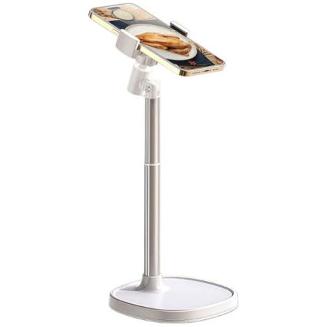 BUNTHAUS Support Telephone,Porte Téléphone Réglable à 360°,Phone Holder Idéal pour la Diffusion en Direct et Le Tournage de Vidéos,Support Téléphone Bureau pour iPhone/Android etc (1/5)