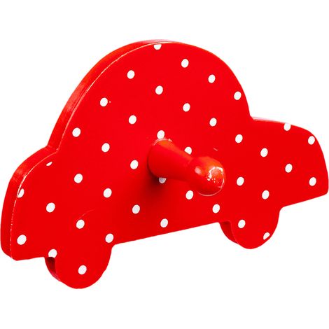 Patère enfant en forme de voiture