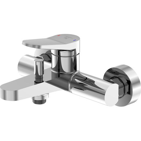 Steinberg Serie 340 Wannenarmatur, Aufputz, für zwei Verbraucher, (1/5)