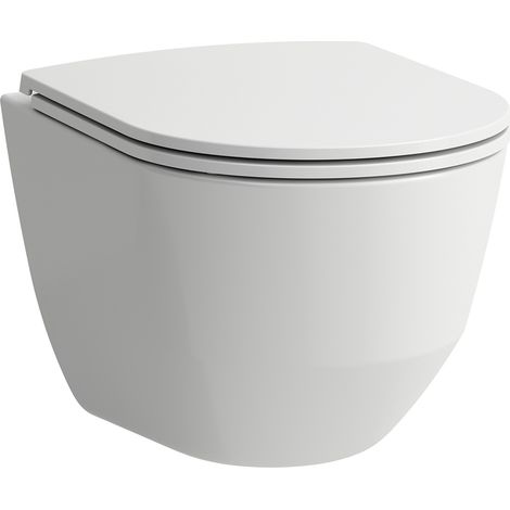 LAUFEN PRO Wand-Tiefspül-WC Compact, spülrandlos, 360x490mm,