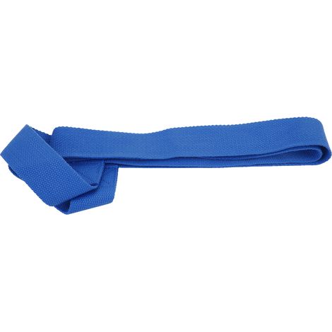 Yoga Strap Portable Adjustable Soft Light Easily Fixed Multifunctional Stretch Belt for CarryingBlue (1/5)