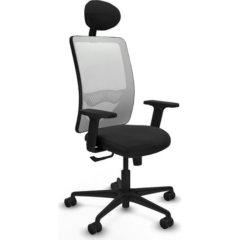 Chaise de bureau piqueras y crespo Zulema noir ajustable (1/2)