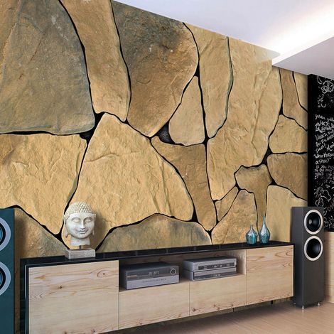 Papier peint giallo californie - 150 x 105 cm (1/4)