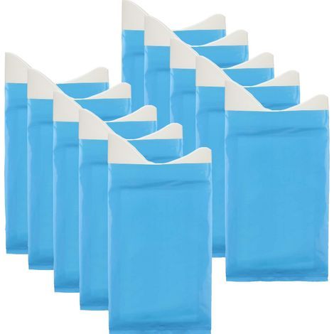 10 Sacs à Urine Jetables (750ml) Urinoir Femme Portable - Sac Vomi/Pipi Debout Femmes, Hommes, Enfants - Urgences, Voiture, Voyage, Camping, Randonnée, Festival (1/5)