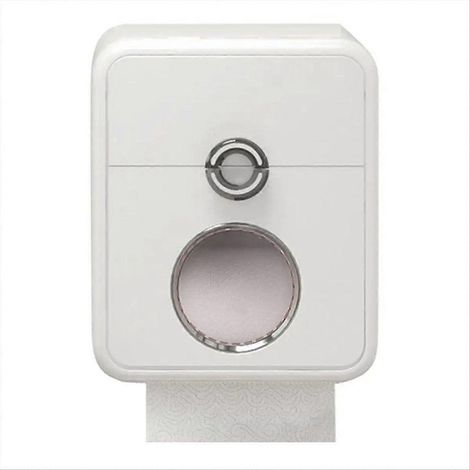 Porte-papier toilette pour salle de bain, porte-papier toilette avec tiroir, support mural pour rouleau de papier toilette, boîte à mouchoirs double compartiment (1/5)