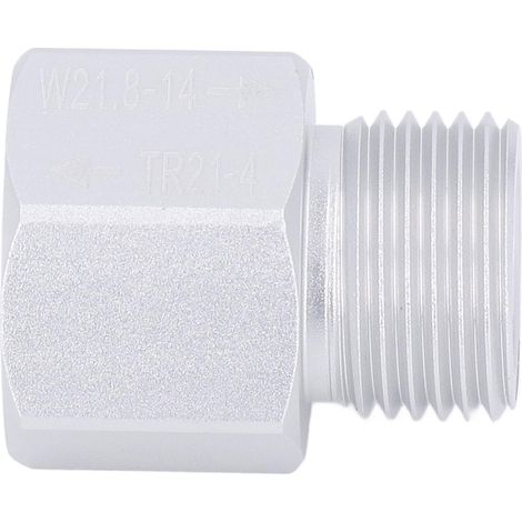 Adaptateur TR21 4 vers W21.8 14 en alliage d'aluminium convertisseur bouteille CO2 brassage bière maison (1/5)