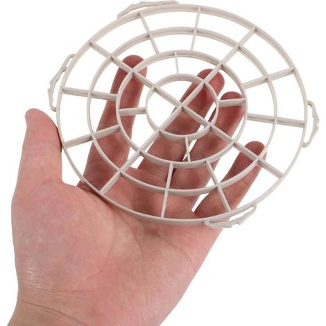 Paravent de filtre portable - PZCC - 2 parties - Plastique 15 cm - Anti-oiseaux - Compatible panneaux d'étanchéité (1/5)