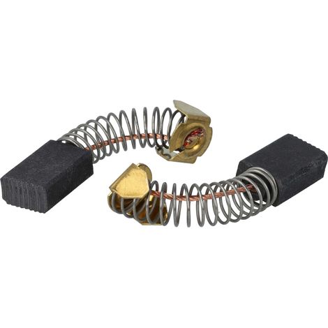 vhbw 2x spazzola carbone 6,2 x 10,9 x 16,95 mm compatibile con Fein JHM Magforce X trapano, utensile elettrico + molla