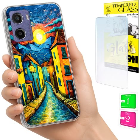 Funda para Motorola Moto E15 / Moto G05 con diseño fotográfico y parte trasera de cristal. (1/5)