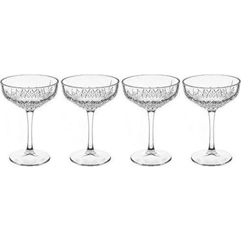 Copas de champán planas, juego de 4, 250 ml (1/5)