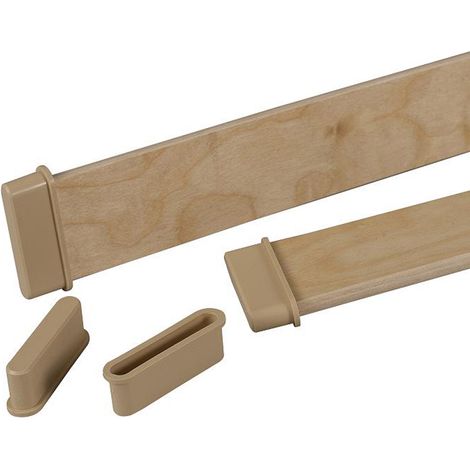 Kit de 10 Embouts de Lattes à Mortaiser pour Cadre Bois (1/2)