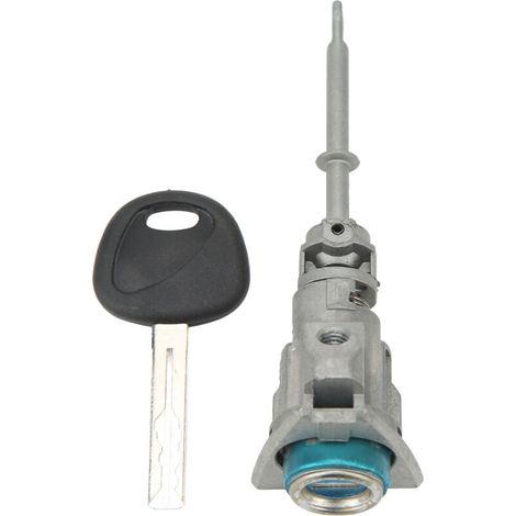Cilindro de cerradura de la puerta del lado del conductor, de aleación de zinc, repuesto para Hyundai Tucson IX35 2005-2017 -Crezuo