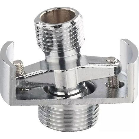 Accessoires de robinet d'angle universels à pied courbé et incliné, vis excentrique, durables et courts. (1/5)