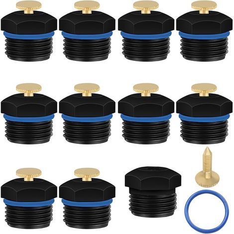 Misting Nozzles, Misting Sprinkler, 1/2 Inch Agricultural Sprinkler System Misting Sprinkler, 360 Degree Rotation Misting Nozzles for Lawn Misting Nozzles (1/5)