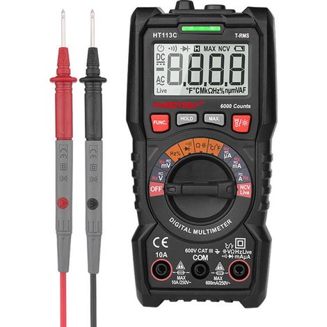 Multimetro digitale universale Habotest HT113C (1/4)