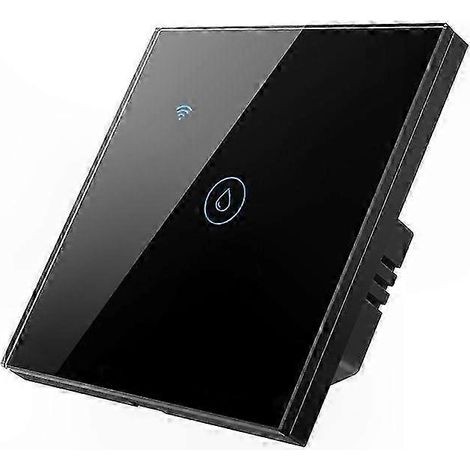 Chauffe-eau intelligent Zigbee 20A, noir, contrôle vocal et programmation horaire (1/5)