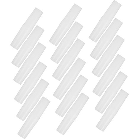 Lot de 20 connecteurs droits pour supports moustiquaire, petits (1/5)