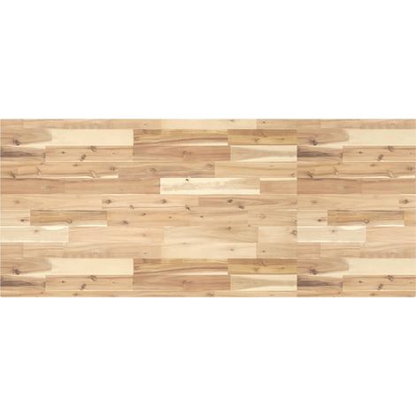 Piano da Bagno Non Trattato 140x60x4cm Legno Massello di Acacia vidaXL (1/5)