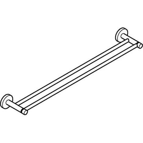 GROHE 40802DL1 Doppel-Badetuchhalter Essentials 408021 654mm warm sunset gebürstet (1/4)