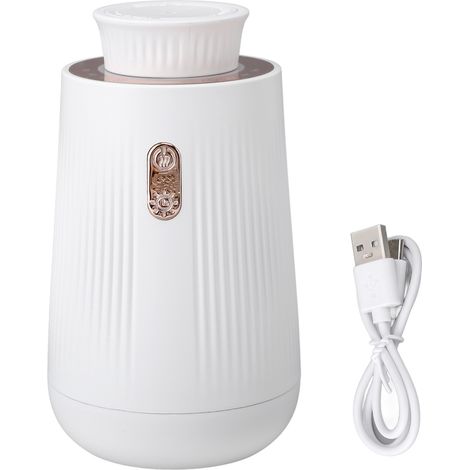 Mini diffuseur d'huiles essentielles pour voiture, humidificateur et désodorisant portable intelligent avec minuterie, idéal pour la maison et le bureau. (1/5)
