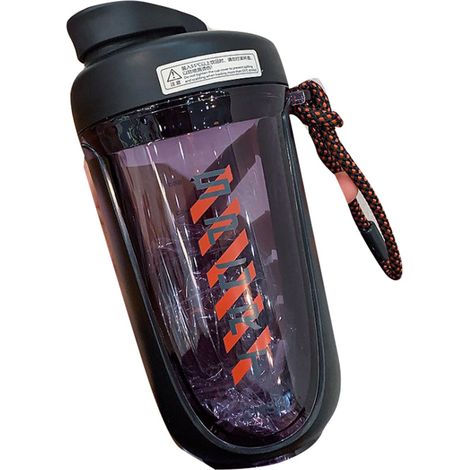 590-ml-Sport-Trinkflasche mit Fieberschutz, Sportflasche für Outdoor-Aktivitäten, schwarz (1/5)